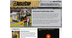 Desktop Screenshot of aislecop.com