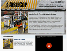 Tablet Screenshot of aislecop.com